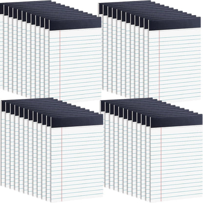 36 Pack Legal Pads Bulk, 5x8 Inch Rainbow Notepad, Note Pads Wide Ruled Perforated Memo Pad for Work Study Daily Note Taking List, Lined Writing Pads Memo Refills Notepads for Office Home School