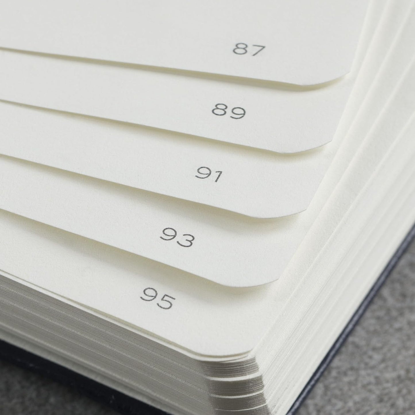 LEUCHTTURM1917 - Notebook Hardcover Medium A5-251 Numbered Pages for Writing and Journaling (Navy, Ruled)