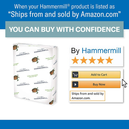Hammermill Colored Paper, 20lb Pink Printer Paper, 8-1/2 x 11- 1 Ream (500 Sheets) - Made in the USA, Pastel Paper, 103382R