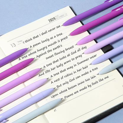 Mr. Pen- Retractable Gel Pens, 12 Pack, Colorful Ink, Fine Point 0.7mm, Fast Dry, Smooth Writing, Cute Pens for Drawing, Writing Planner and School Supplies