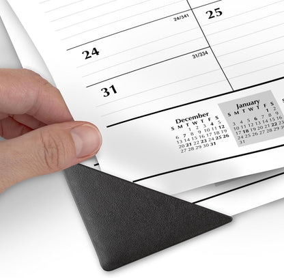 AT-A-GLANCE 2026 Desk Calendar, Desk Pad, Monthly, 21-3/4" x 17", Large, Ruled Blocks, 3 Pack (AZSK240026), White