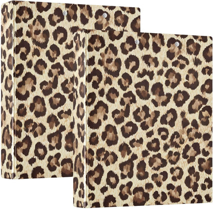ALAZA Brown Forest Camo Camouflage 3 Ring Binder 1.5 Inch Three Ring Office Binders w/clipboard & 3 Pockets, Hold 200 Sheets, 1 pc