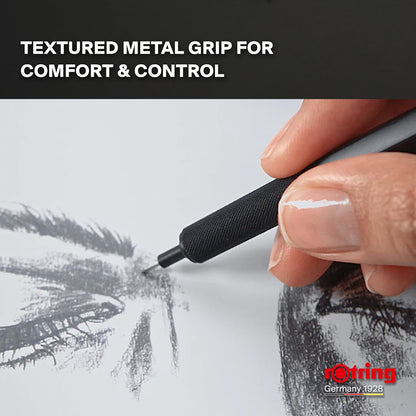rOtring 1904727 500 0.7mm Mechanical Pencil, Black (502507N)