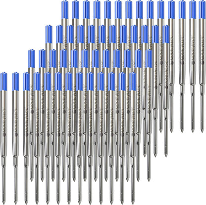 Monteverde Soft Ballpoint Pen Refills to Fit Parker-Style Pens, Extra Fine Point, Blue/Black, 2-Pack, Smooth Writing Technology for Parker, Conklin, Schmidt, and More