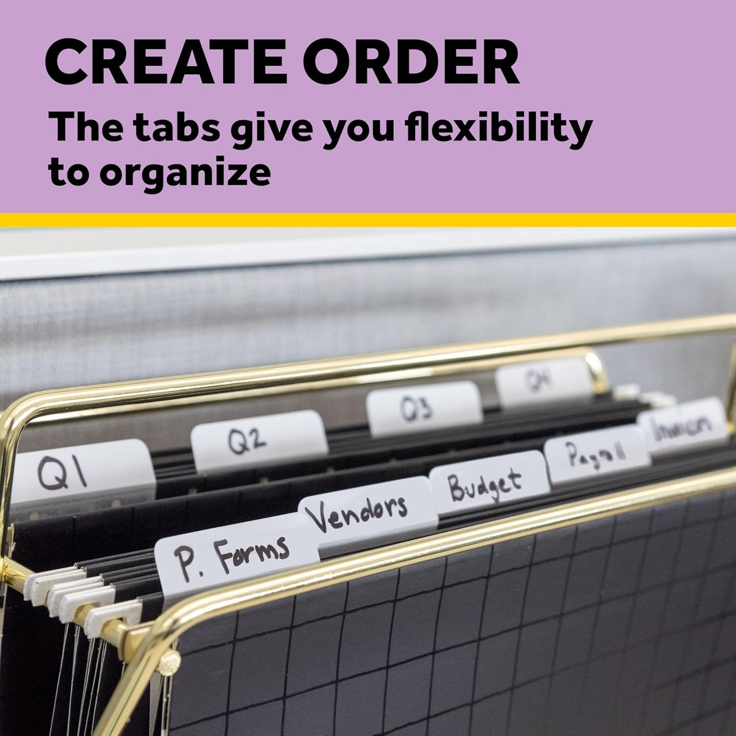 Post-it Sticky Tabs, 2 in. x 1.5 in., 2 Pads of Book Tabs for Bookmarking, Annotating, Reading, and Reminders, White (50 Total Count)