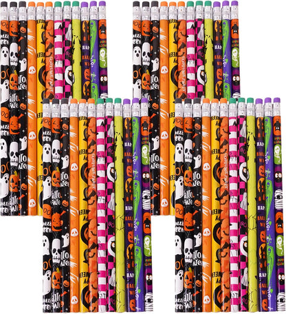 48 pcs Flowers Pencils with Eraser Wood Pencils Bulk for Writing and Drawing (Flowers, 48)