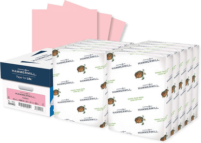 Hammermill Colored Paper, 24 lb Blue Printer Paper, 8.5 x 11 - Made in the USA, Pastel Paper, 103671R-1 Ream (500 Sheets)