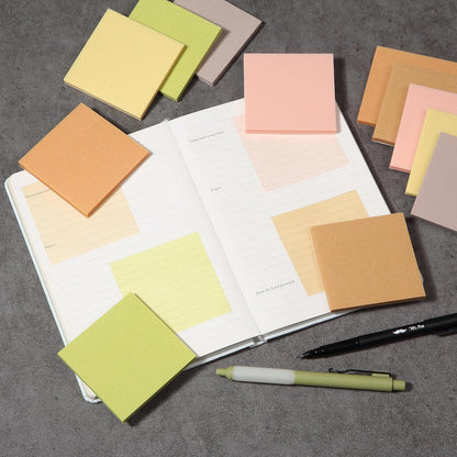 Mr. Pen- Transparent Glitter Sticky Notes, 3”x3”, 12 Pads, 600 Sheets, Colorful, Plastic Glitter Sticky Notes Bulk, Self-Stick Note Pads for Women, Office, School, Home, Study & Organization
