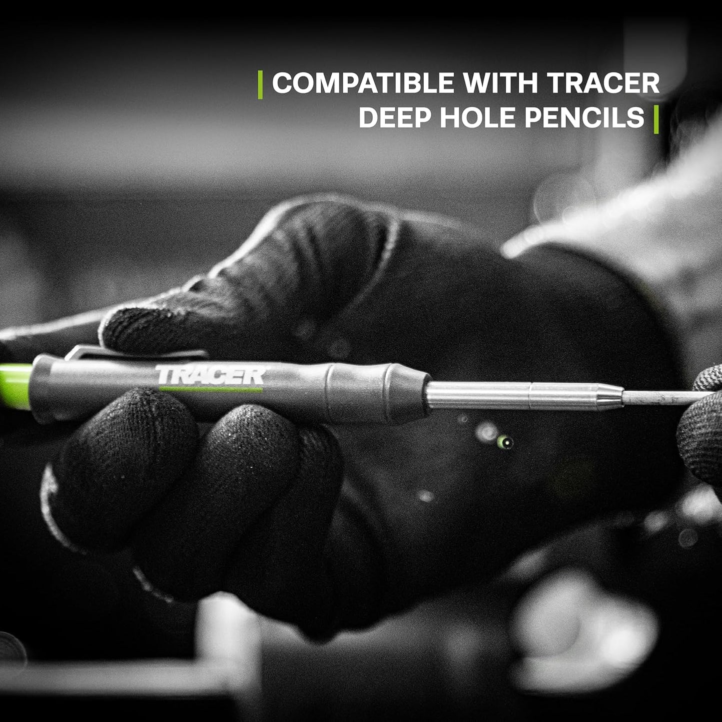 Tracer 2.8mm Carbide Tipped Lead 3-Pack with Anti-Snap Case - Lead Refill for Mechanical Pencil to Mark Wood, Metal, Ceramic, Glass, Woodworking and Carpenter Pencil Tool Use - ALPC1