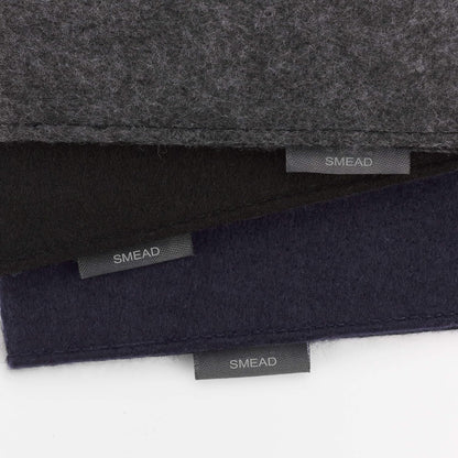 Smead Soft Touch Cloth Expanding File, 2" Expansion, Magnetic Closure, Tabloid Size, Gray (70924)