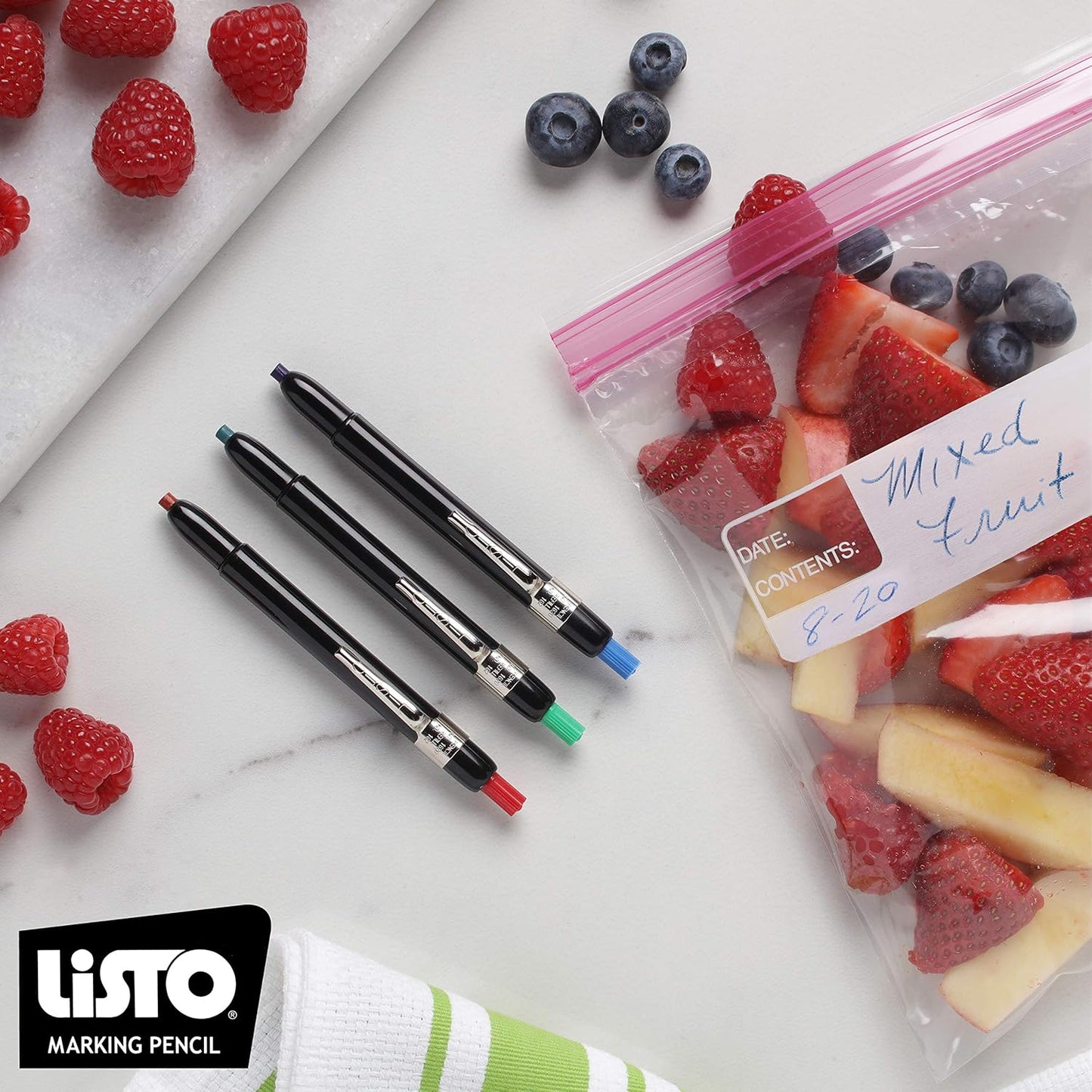 Listo Marking Pencil Refill - Listo 162 Refill, Box of 72, Red