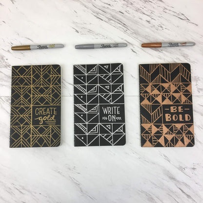 Sharpie Metallic Permanent Markers | Fine Point for Bold Details | Gold | 1 Marker Pen
