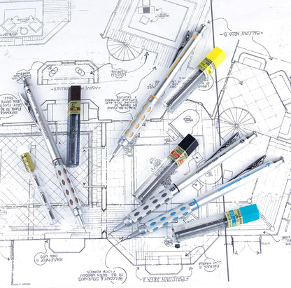 Pentel Arts GraphGear 1000 Mechanical Pencil Premium Gift Set with Refill Leads & Erasers (PG1000BXSET)