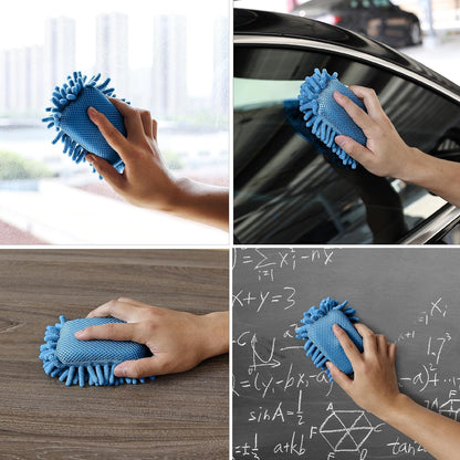 Mr. Pen- Magnetic Microfiber Shag Whiteboard Erasers, 4" x 6", 4 Pack, Dual Surface, Washable Large Dry Erase Board Cleaner for Chalk, Marker, Classroom, Office, Home