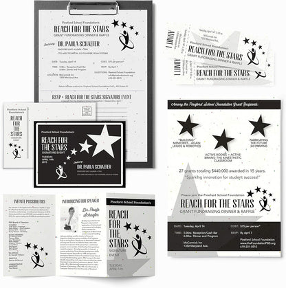 Astrobrights Mega Collection, Colored Cardstock, Bright Confetti White, 320 Sheets, 65 lb/176 GSM, 8.5" x 11" (91683)