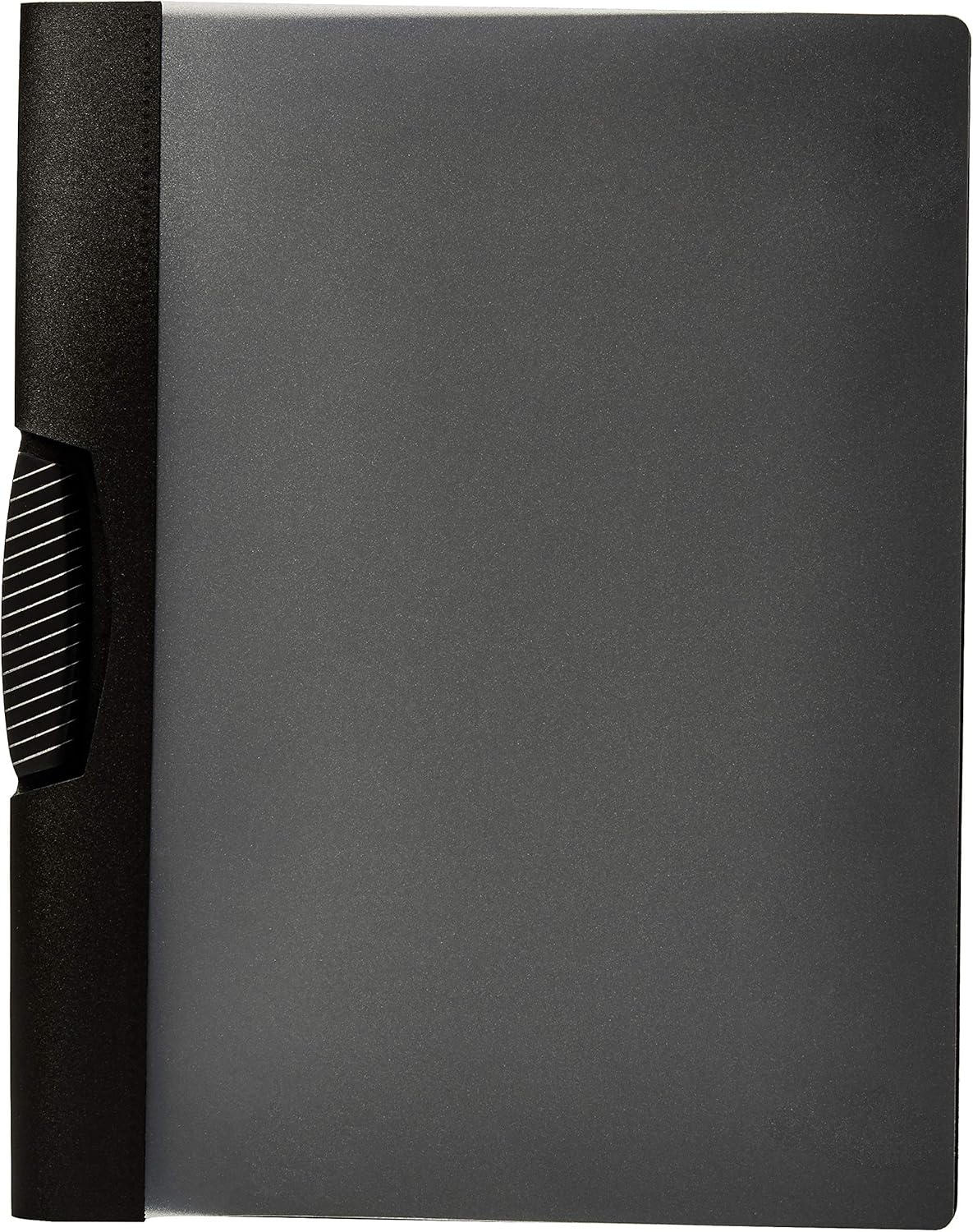 Amazon Basics Report Covers with Clip, Clear Front Presentation Folders, 9 x 10.5 inches, Grey, Pack of 10