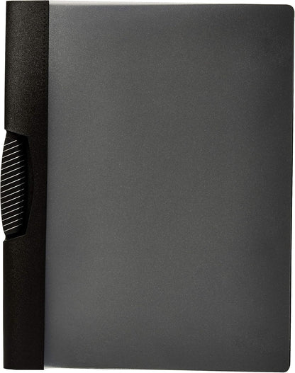 Amazon Basics Report Covers with Clip, Clear Front Presentation Folders, 9 x 10.5 inches, Grey, Pack of 10