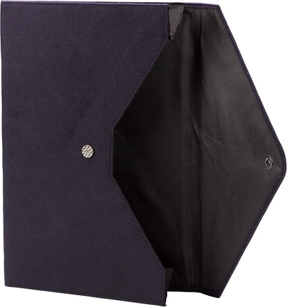 Smead Soft Touch Cloth Expanding File, 2" Expansion, Magnetic Closure, Tabloid Size, Gray (70924)