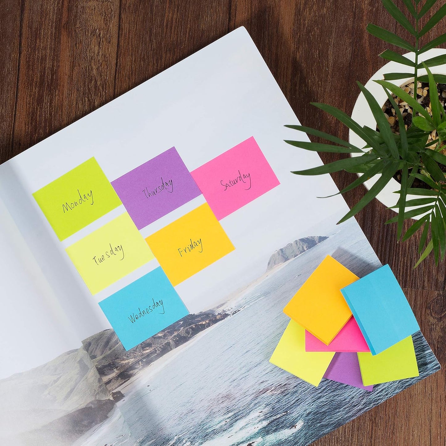 Mr. Pen- Small Sticky Notes, 1.5"x2", 36 Pads, 2160 Sheets, Bright Colors, Mini Sticky Notes Bulk, Self-Stick Note Pads, Perfect for Office, School, Home, Study & Organization