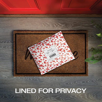 Quality Park Bubble Mailers, 8.5 x 11 Shipping Envelopes, Water Resistant White Poly Padded Envelopes, Redi-Strip Peel Off Closure, 25/Box (QUA85859)