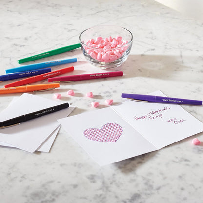 Paper Mate Flair Felt Tip Pens, Medium Point (0.7mm), Limited Edition Candy Pop Pack, 6 Count