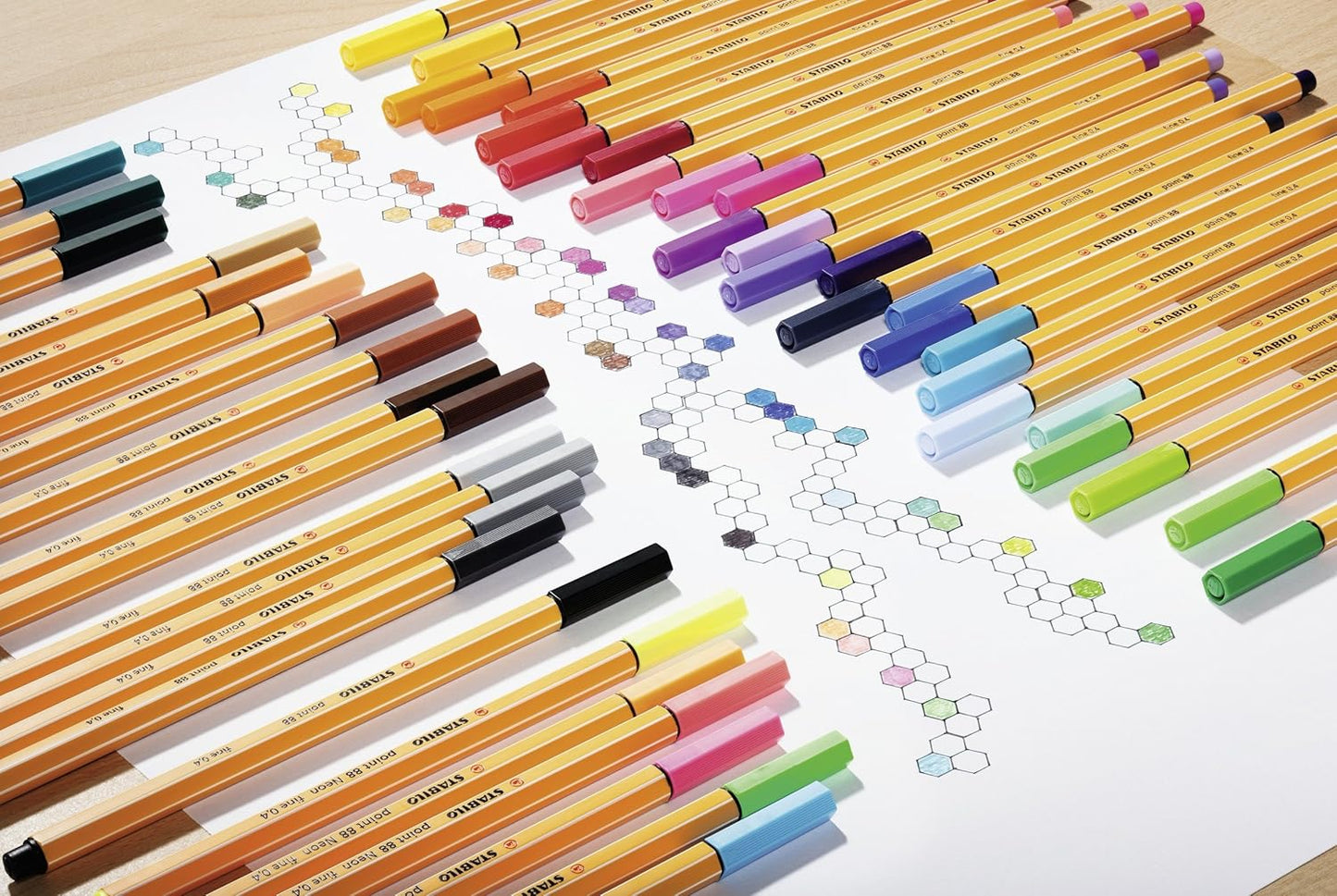 STABILO - point 88 - Fineliner - Pack of 3 - Black
