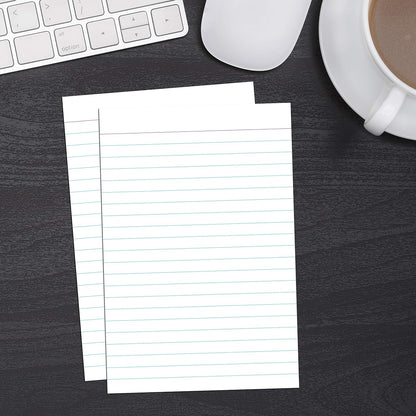 Home Advantage Vertically Ruled White Mini Index Cards, Note Cards (3x5)