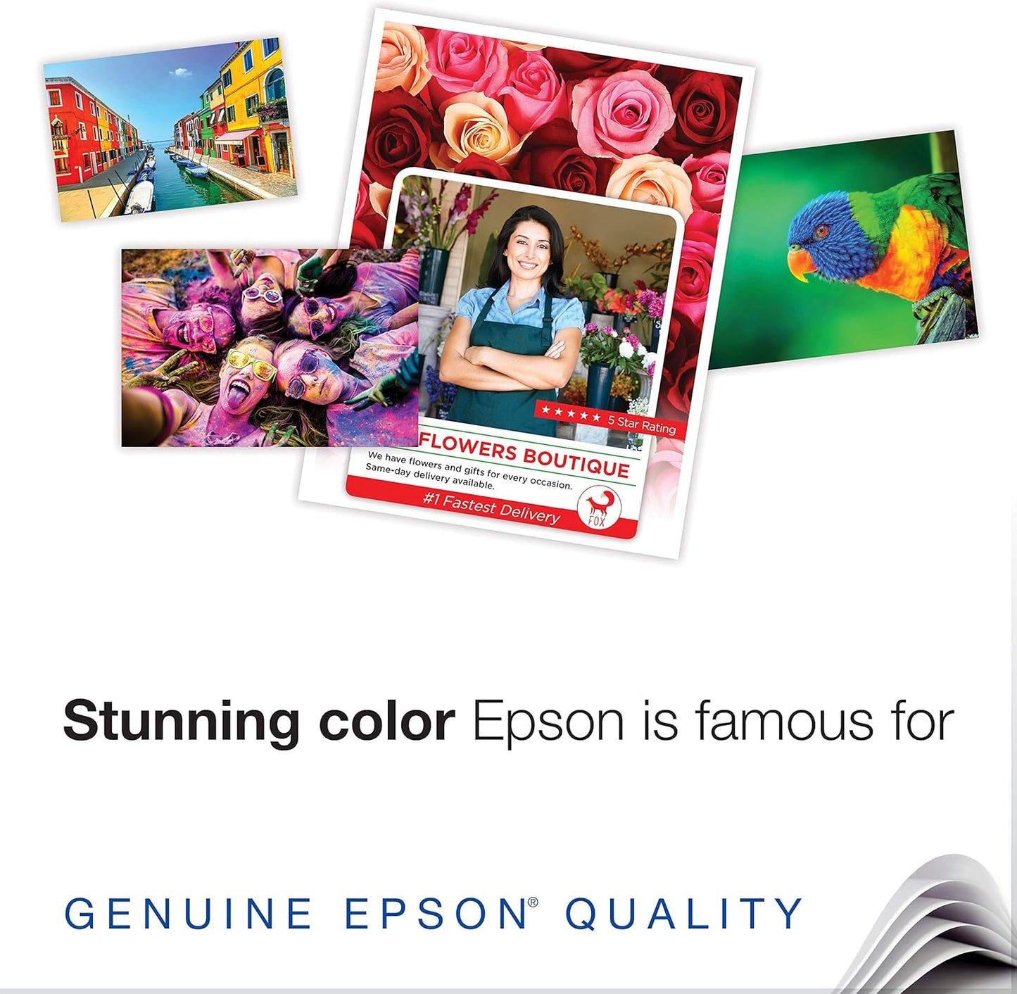 Epson Premium Presentation Paper MATTE (8.5x11 Inches, Double-sided, 50 Sheets) (S041568),Bright White
