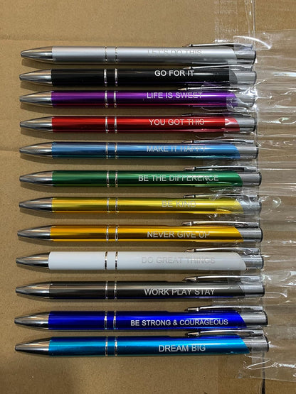 PASISIBICK 3.86 in Blue Ink Refills for Ballpoint Pen with Stylus Tip, Soft Touch Click Pen, 2 in 1 Metal Pens, Medium Point(Pack of 40)