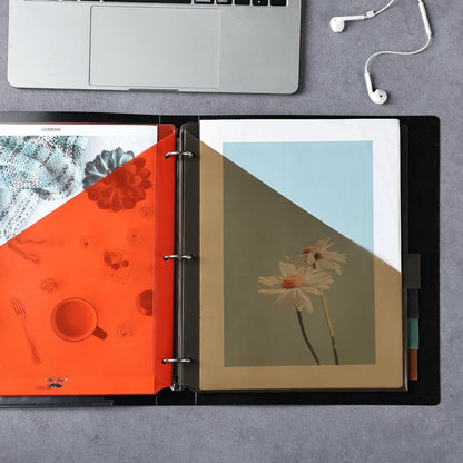 Mr. Pen- Binder Dividers with Pockets and Tabs, 1 Set, 8 Tabs/Set, Colorful, 3 Ring Binder Dividers with Tabs and Pockets on Both Sides