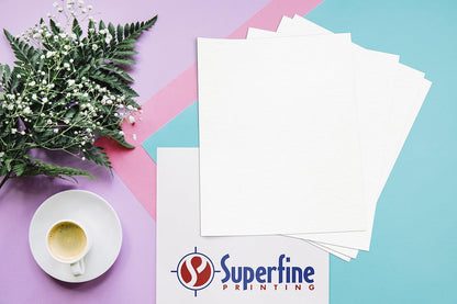 White Cardstock - For School Supplies, Kids Art & Crafts, Invitations, Business Card Printing | Extra Thick 100 lb Card Stock, 8.5 x 11 inch, Heavy Weight Hard Cover Stock (270 gsm) 50 Sheets Per Pack