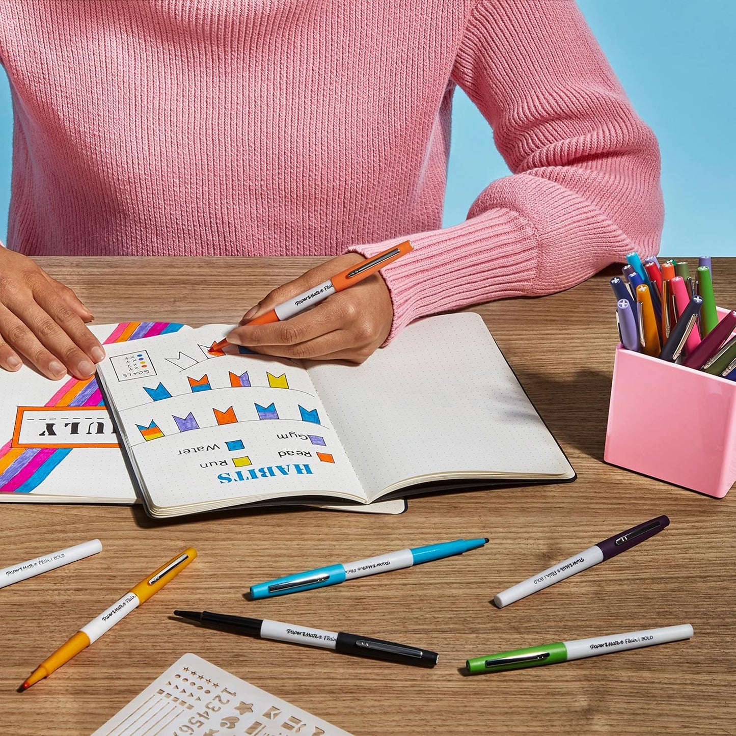 PAP2125414 - Paper Mate Flair Felt Tip Pens