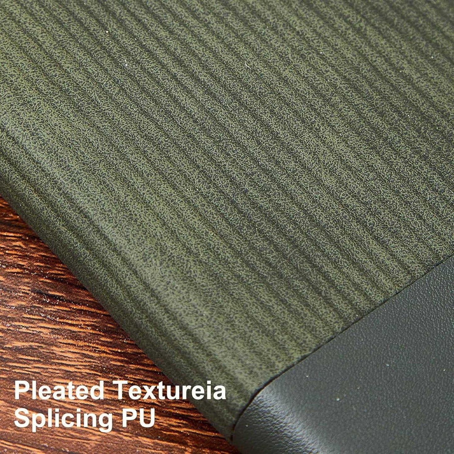 Lined Journal Notebook for Work College Ruled Note Book 5.79"x8.27"A5 PU Leather Daily Journaling 216 Pages for Women Men Writing Home School Supplies Business (Dark Green)
