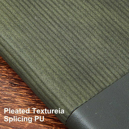 Lined Journal Notebook for Work College Ruled Note Book 5.79"x8.27"A5 PU Leather Daily Journaling 216 Pages for Women Men Writing Home School Supplies Business (Dark Green)