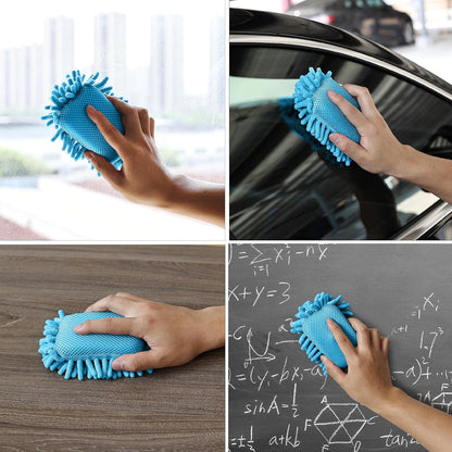 Mr. Pen- Magnetic Microfiber Shag Whiteboard Erasers, 4" x 6", 4 Pack, Dual Surface, Washable Large Dry Erase Board Cleaner for Chalk, Marker, Classroom, Office, Home