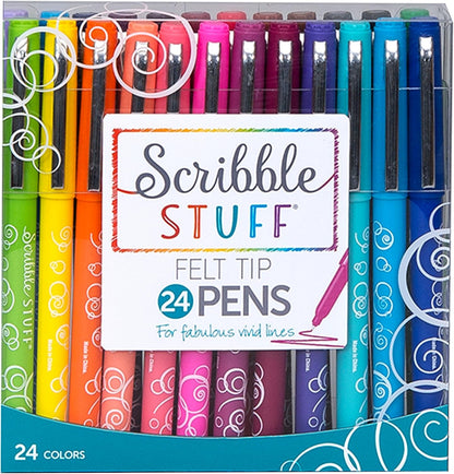 Write Dudes Felt Tip Pens Fine Writing Instrument (FVB05)