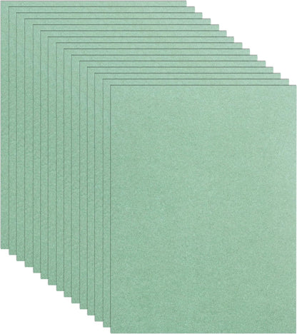 Guakicae 40 Sheets Sage Green Cardstock 8.5 x 11 Craft Paper, 200gsm/75lb Premium Card Stock Craft Paper for DIY Card Making, Wedding Invitations, Thank You Cards, Menus, Birthday Party