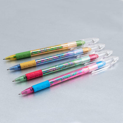 Pentel Sparkle Pop Metallic Gel Pen, (1.0mm) Bold Line, Assorted Colors, Pack of 8 (K91BP8M)