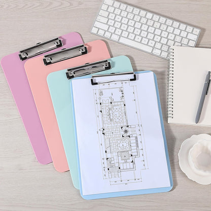 Mr. Pen- Plastic Clipboard, Letter Size, Black, Clipboard Plastic, Low-Profile Metal Clip with Retractable Hanging Hole
