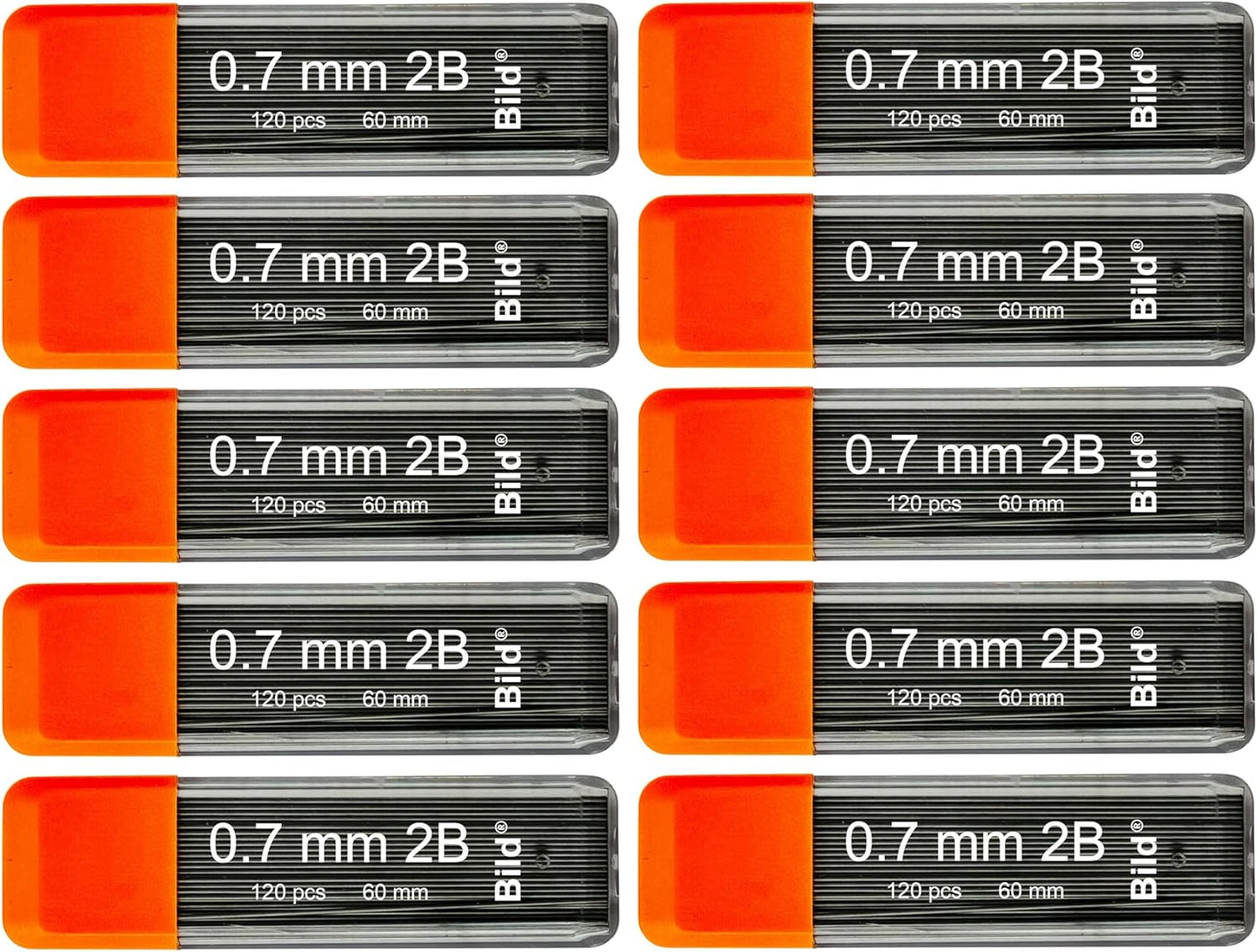 Bild Premium 0.7 mm Mechanical Pencil Lead Refills (HB Mega, 0.7 mm)