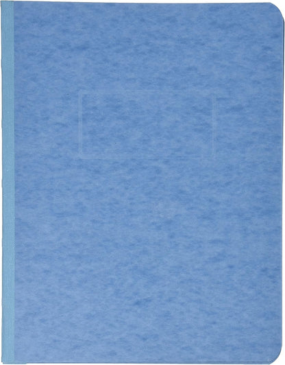 ACCO Pressboard Report Cover, Side Bound, Tyvek Reinforced Hinge, 8.5 Inch Centers, 3 Inch Capacity, Letter Size, Light Blue (A7025972A)