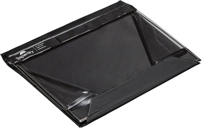 Waterproof Clipboard A4 Portrait by Paperdry, Black, Superior PVC Plastic with Cold Protection, Outdoor Covered Clip Board with Storage, A4 Waterproof Document Holder