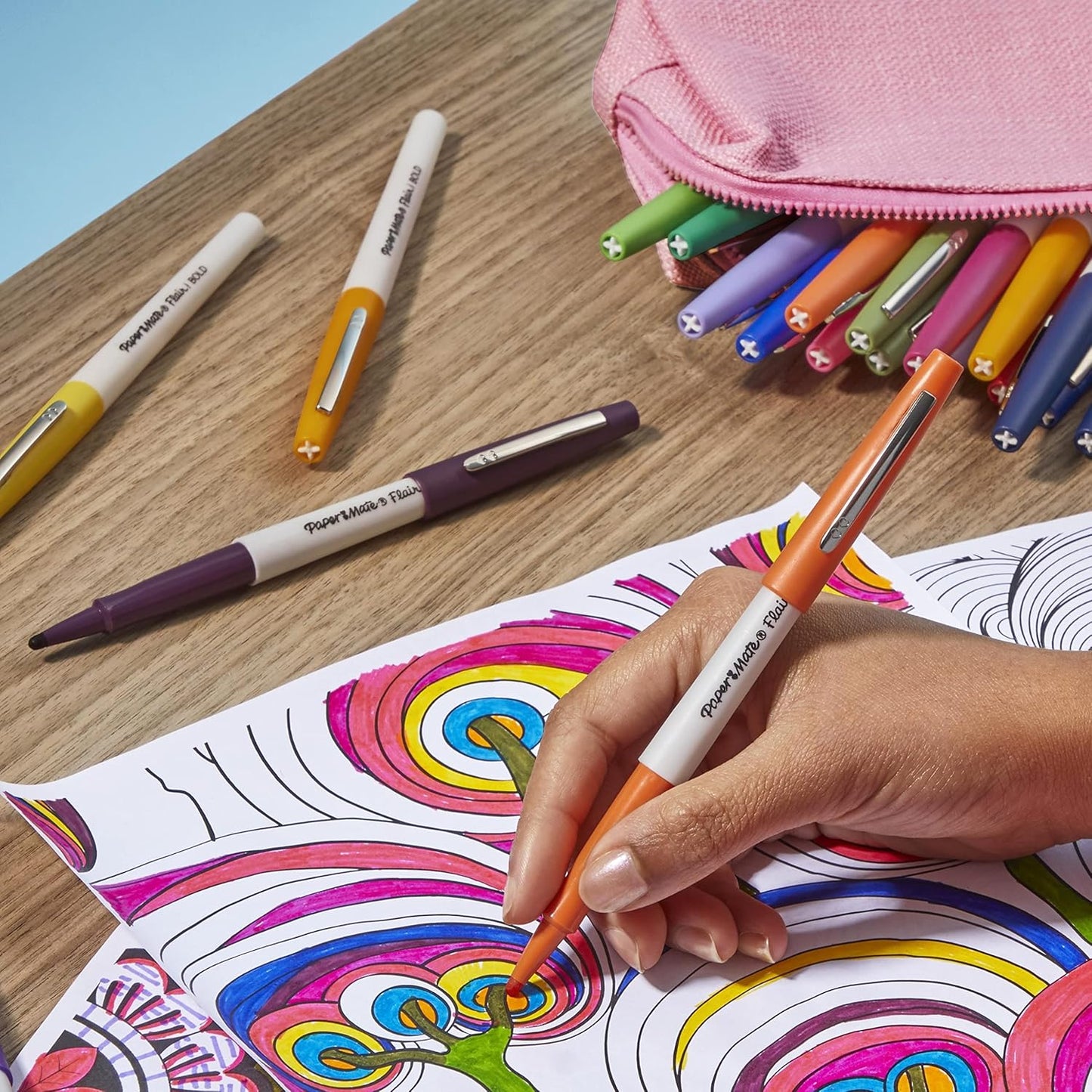 PAP2125414 - Paper Mate Flair Felt Tip Pens