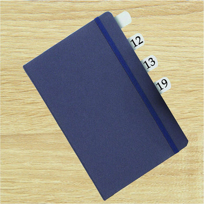 Redi-Tag Numbered Tabs, 11-20 Pre-Printed Divider Tabs, Permanent Adhesive Index Labels, 7/16" x 1", 104 Tabs Per Pack, (B31002)
