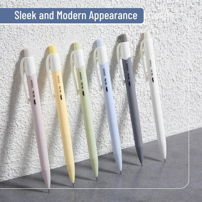 Mr. Pen- Pastel Mechanical Pencil Set, 6 Pack, 0.5mm, Cute Macaron Colors, Smooth Writing for Journaling, Note Taking, School, Office, Drawing, Student Supplies, Great for Kids and Adults