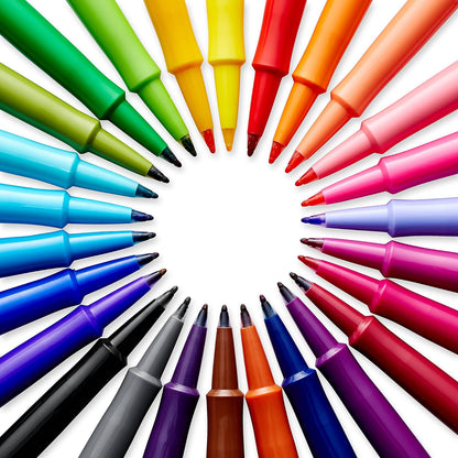 Paper Mate Flair Felt Tip Pens, Medium Point (0.7mm), Limited Edition Candy Pop Pack, 6 Count