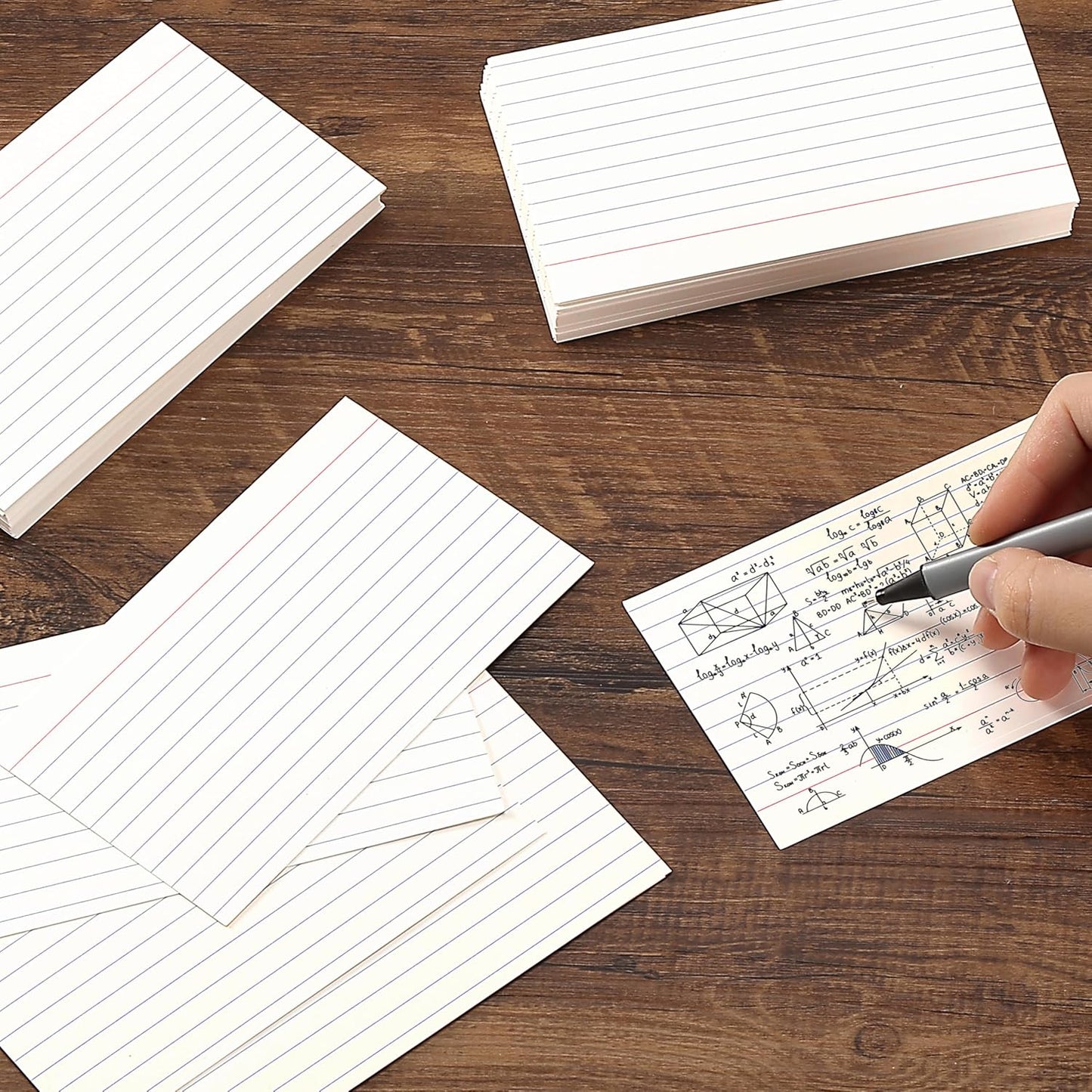 Mr. Pen- Lined Index Cards, 3x5, 100 Cards, Flash Cards, Note Cards, Index Card