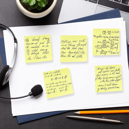 Mr. Pen- Yellow Sticky Notes, 3”x3”, 48 Pads, 2880 Sheets, Bulk Sticky Notes, Self-Stick Note Pads, Perfect for Office, School, Home, Study & Organization