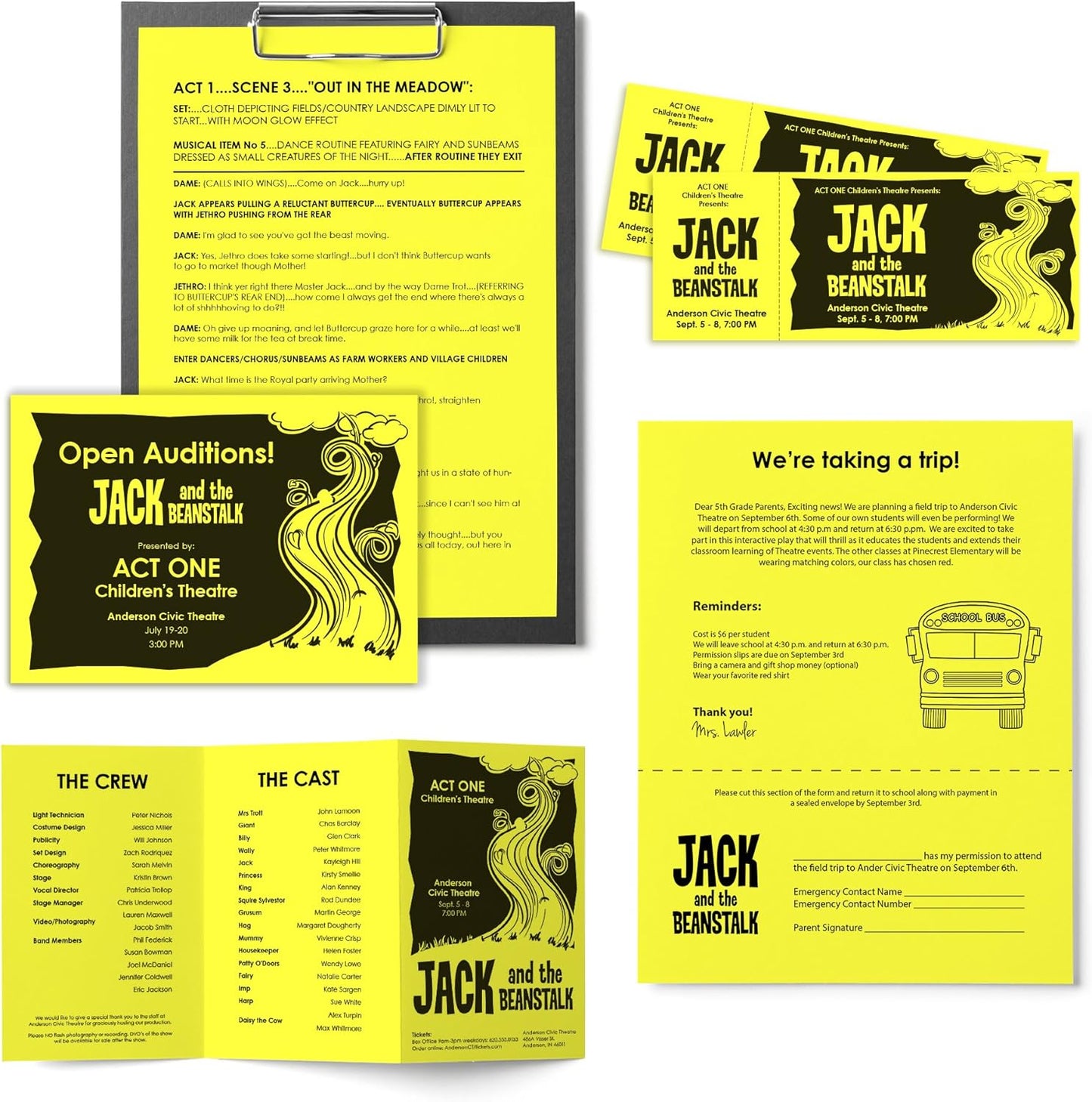 Bright Color Paper, Neenah Astrobrights®, Letter Paper Size, 24 Lb, FSC Certified®, Lift-Off Lemon, Ream Of 500 Sheets