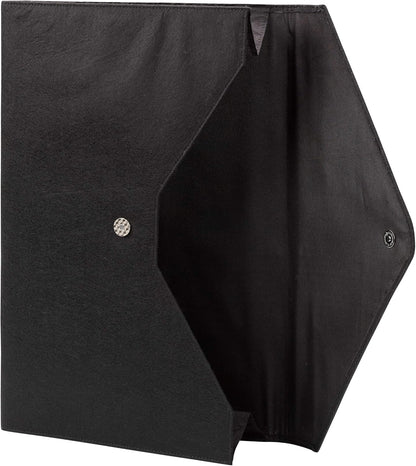 Smead Soft Touch Cloth Expanding File, 2" Expansion, Magnetic Closure, Tabloid Size, Gray (70924)